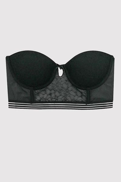 Pierre Cardin 4672 Genoa - Σετ μπουστάκι με δαντέλα με μαλακό Push Up και Underwire Floral Print