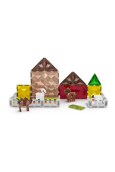 Magnetic Fields Pasture 3D Diamond Magnetic Tiles set-30 Pcs