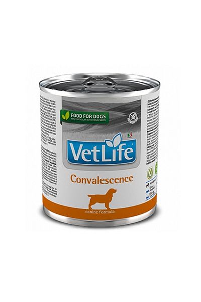 Farmina Vet Life Natural Diet Convalescence Canned Dog Food - 300 g - Pack of 6