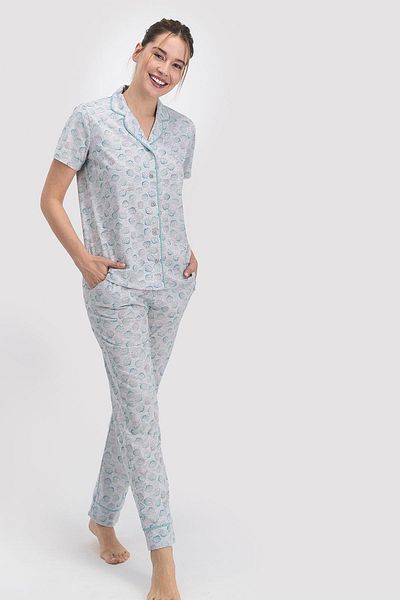 Pierre Cardin 7692 Pijamale cămașă pentru femei Sea Shell