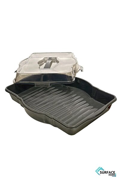 SURFACE HOME 3 in 1 Fume Colorful Lock and Lid Pastry Cake Dumpling and Pyrex Carry and Storage Set