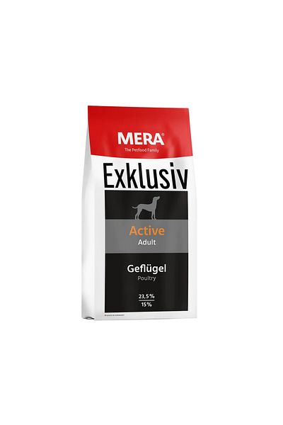 Mera Exklusiv Active Adult Dry Dog Food - 15 Kg
