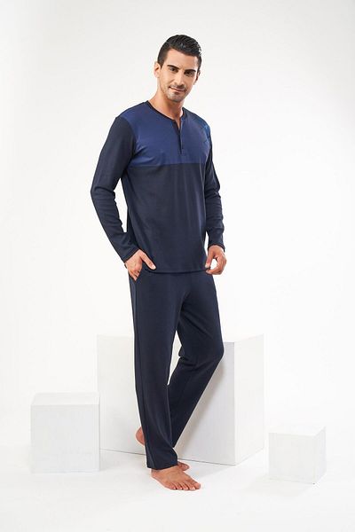 Pjs Pijama Pjs 22601 Ανδρική μακρυμάνικη πιτζάμες