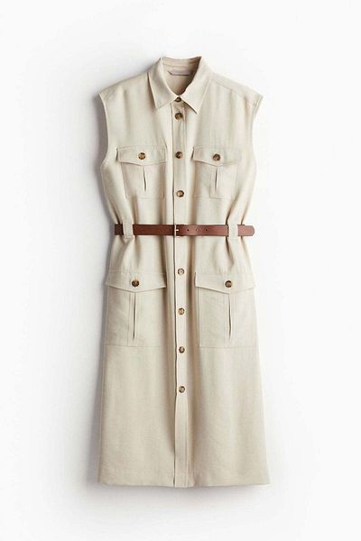 H&M Belted cargo dress