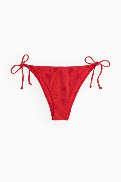 H&M Tie tanga bikini bottoms