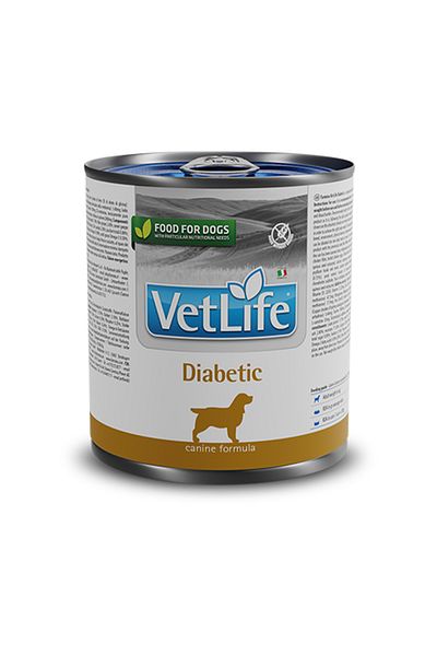 Farmina Vet Life Diabetic Canned Dog Food - 300 g - Pack of 6