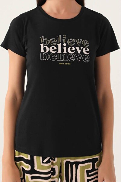 Pierre Cardin 8817 Believe Women's Short Sleeve Pajamas Set