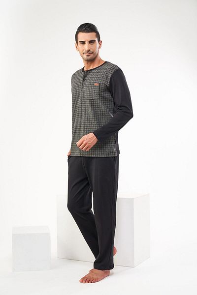 Pjs Pijama Pjs 22606 Ανδρική μακρυμάνικη πιτζάμες