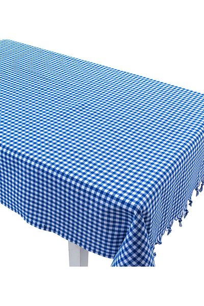 Eponj Home Față de masă Piti Checked Zifir Blue