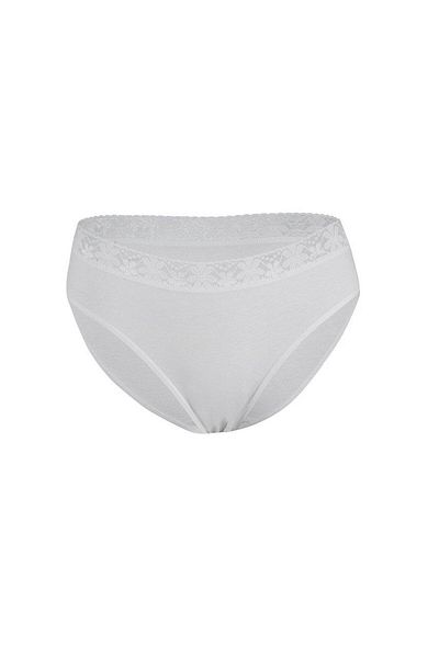 Yıldız İç Giyim Γυναικεία εσώρουχα μπικίνι Stars 3526 White Lace Waist