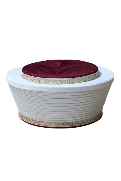 şahinbak Claret Red Sariq - Mesh Sariq, Imam Sariq, Skullcap, Fes, Cübbe S222