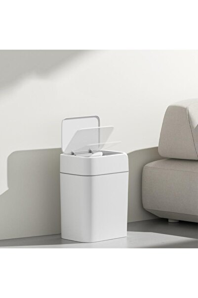 SURFACE HOME Silent Closing Trash Can with Smart Detector-Odor Proof 12 Lt