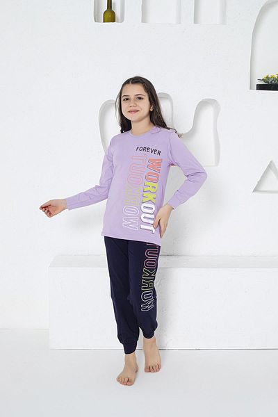 Estiva 24472 Set de pijamale cu mânecă lungă pentru fetiță Model