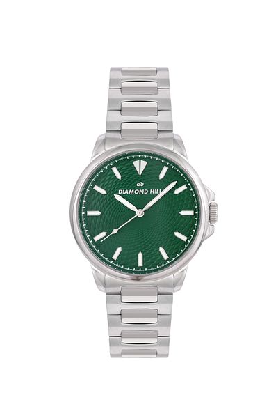DIAMOND HILL Men's Watch, Silver, Model DHSSW3042