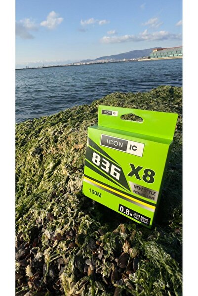 İCON İC Fishing صيد السمك Icon-ıc Neo 836 Chartreuse بطول 150 متر