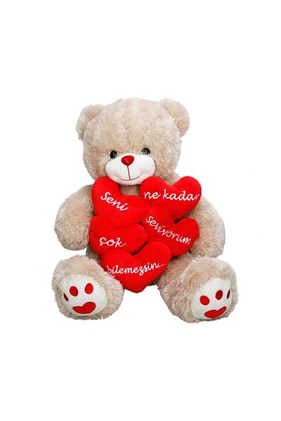 Sunman Plush Bear with Love Message 60 Cm