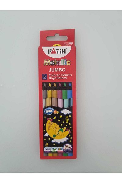 Fatih Dry Paint Full Size Jumbo Metallic 6 Li (1 Piece)