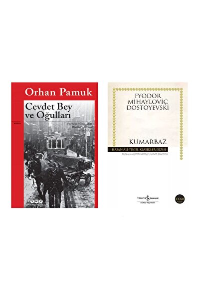 Yapı Kredi Yayınları Cevdet Bey ve Oğulları - Orhan Pamuk - Kumarbaz - Fyodor...