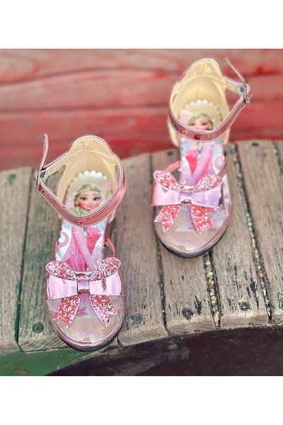 Surpie Shoes Children's High Heels, Character High Heels, Transparent Shoes