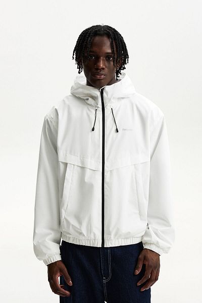 Bershka Hooded technical jacket