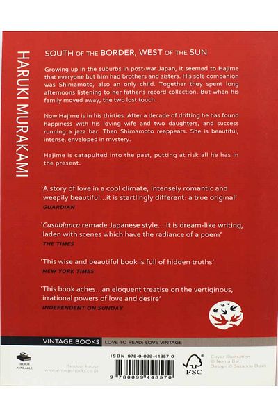 Penguin Books South of the Border, West of the Sun - Haruki Murakami