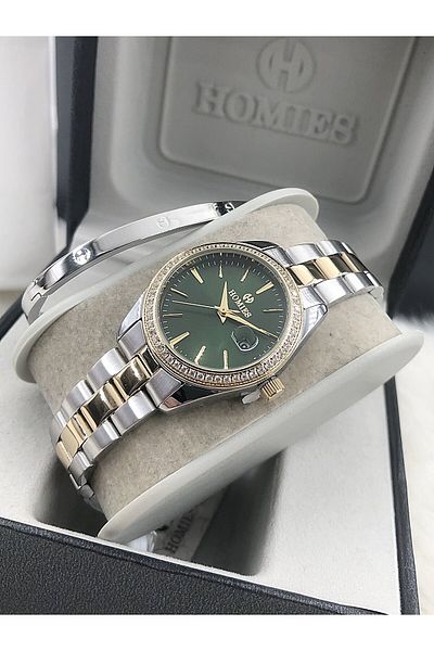 Homies Homi̇es Wristwatch Steel Bracelet with Gift Hmsby- 202502614