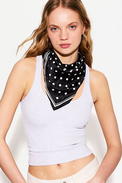 Bershka Polka dot neckerchief