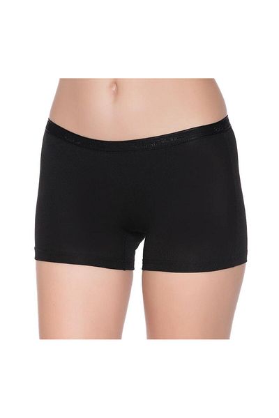Yıldız İç Giyim Yıldız 3625 - Γυναικείο Black Modal Belt Boxer