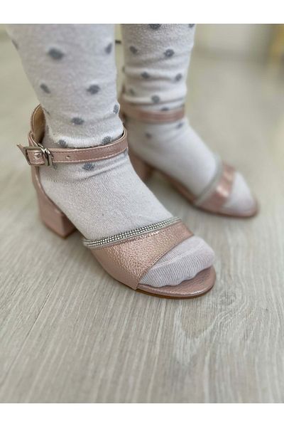 Pabuçhan Ayakkabı&Çanta Pantofi de seara pentru fete cu toc 1263