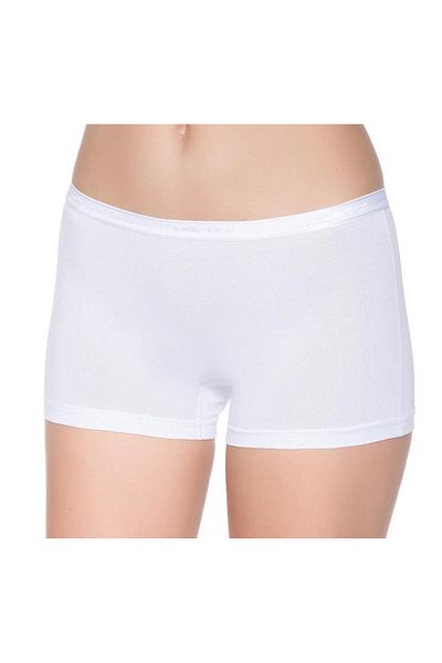 Yıldız İç Giyim Star 3620 - Women's White Belted Modal Boxers