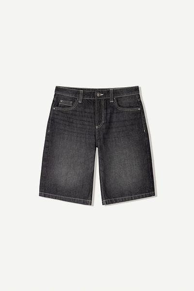 Bershka Baggy denim shorts