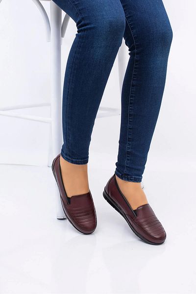 MERİSER Women's Daily Full Orthopedic Heel Supported Comfortable Shoes