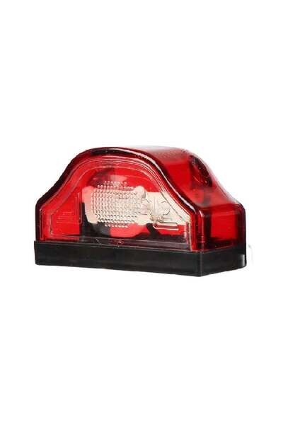 FORMPLAS Kobra Plaka Lamba 6 Led'Li 12V-24V Kırmızı - FR0213-R