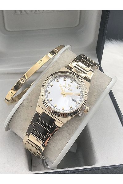 Homies Homi̇es Wristwatch Steel Bracelet with Gift Hmsby- 202502610