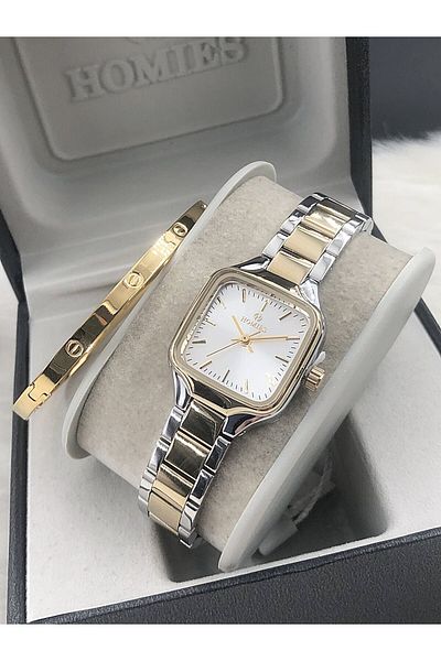 Homies Homi̇es Wrist Watch - Steel Bracelet Gift Hmsby- 202502621