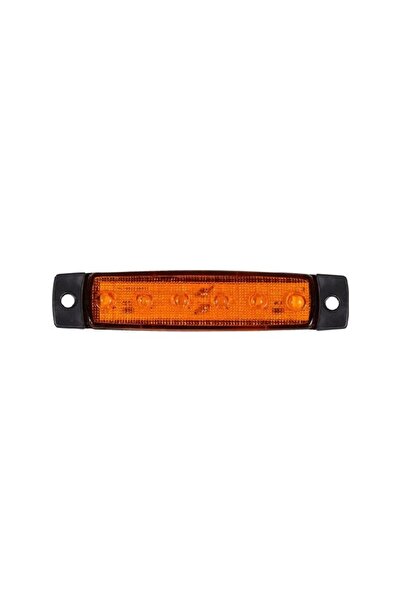 FORMPLAS Parmak Lamba 6 Led'Li 92Mm 12V-24V Sarı - FR0172-Y
