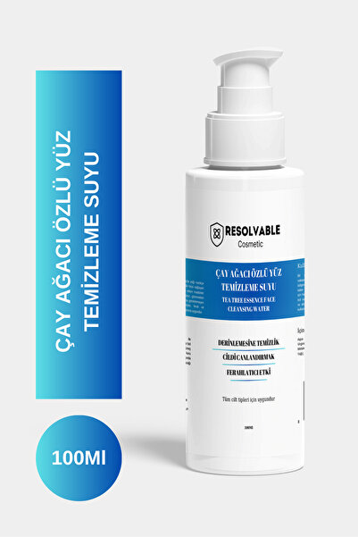 Resolvable Kozmetik Çay Ağacı Özlü Yüz Yıkama Şampuanı