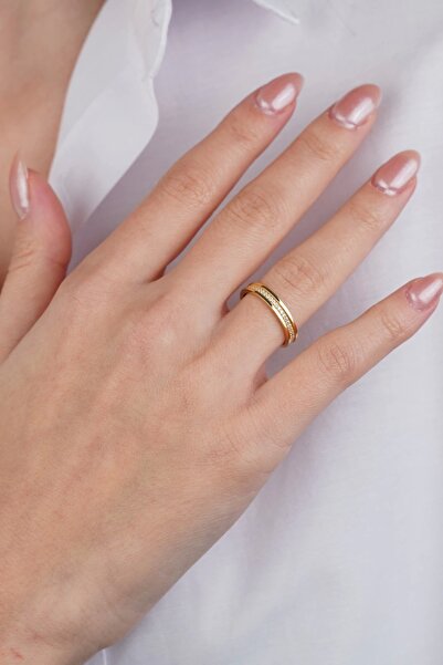 Arpaş Güzide 14 Ayar Altın Taşlı Yüzük