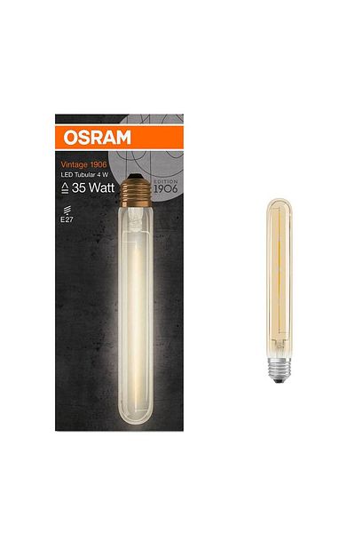 Homelux Vintage 1906 Led Cl Tubular Wire Gold 35 Non-Dim 4W/824 E27