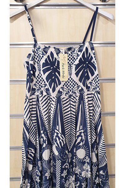 Park Moda ПАРАДОНЖОВИЙ ВЗОР ПАМУКОВОЇ СУКНІ З ПІДВІСКОЮ