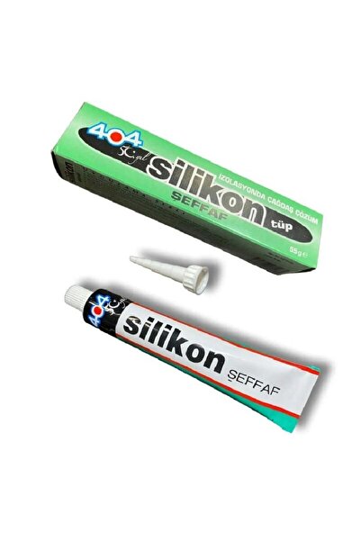 404 Şeffaf Silikon - 55 Gram