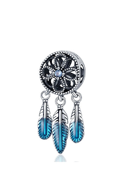 Fubena Spiritüel Düş Kapanı Sallantılı Gümüş Charm