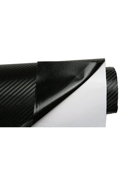 Efe Toys 3D Black Carbon Fiber Air Ducted Foil - 50cm X 1m Coating Foil, Adhesive