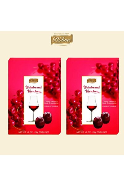 Böhme Vişne Likörlü Çikolata 150g x2
