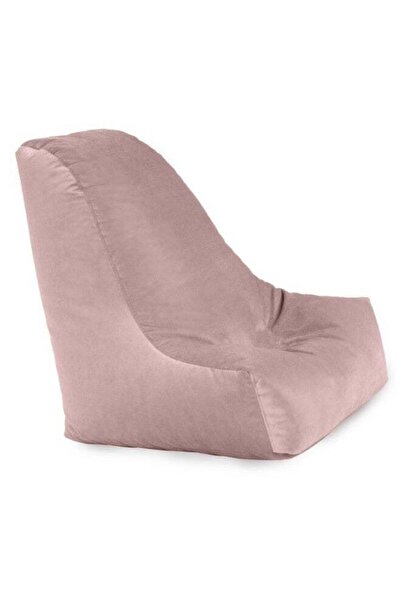 House One Li | Velvet Bean Bag Chair with Filing EPS Beads - 50x50x80 cm - Li...