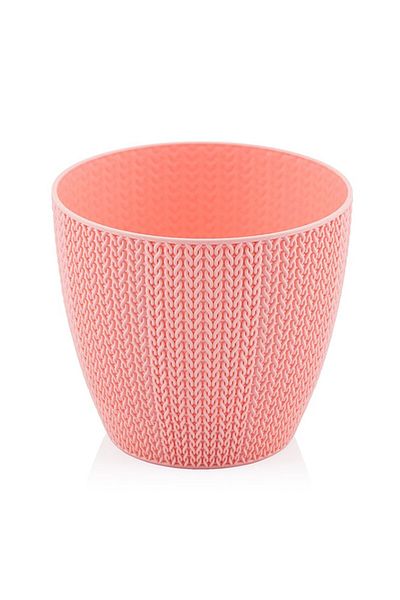 Homelux Embroidered model pot, 2.5 l, UV treated, pink, polypropylene