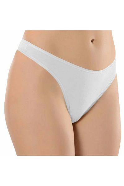Belinay Λευκό Γυναικείο Οικονομικό Πακέτο - 50% Modal, 40% Cotton, 10% Lyrca, Σετ 12