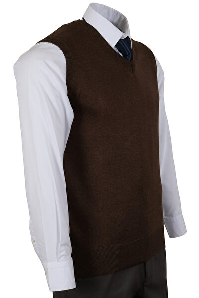 Modarar Erkek Süveter Yünlü Kazak Klasik Normal Kesim Rar00341