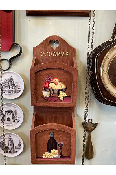 Çığır Antik Retro Mutfak Düzenleyici Raf