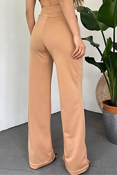 Bestenur Παντελόνι Palazzo Mink Velcro 1353